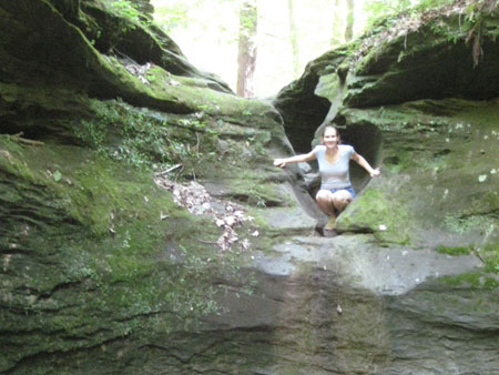 Dry Waterfall