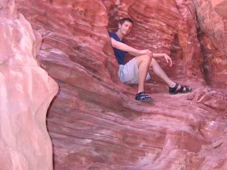 Rock climbing