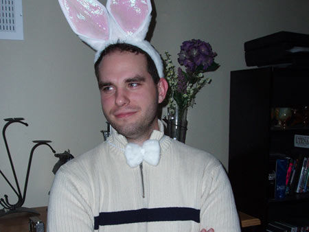 Unhappy bunny