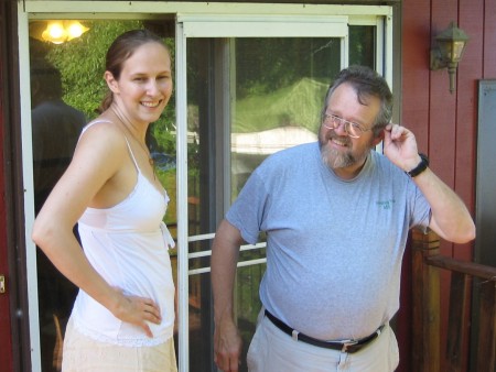 sarah and dad